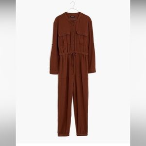 Madewell Lightspun Tapered Leg Jumpsuit